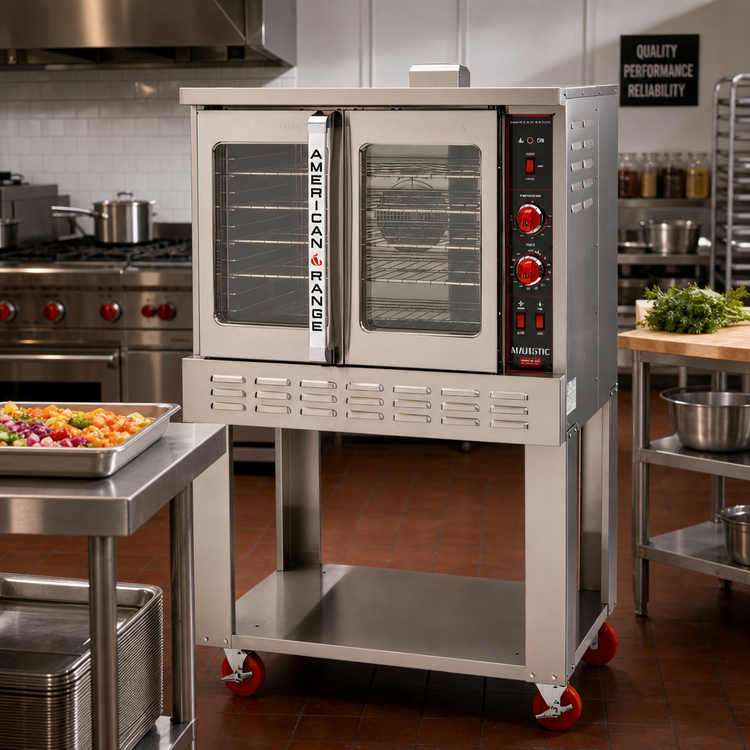 Product image #3 for American Range Majestic MSDE-1 Full-Size Single-Deck Standard-Depth Electric Convection Oven