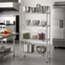 Thumbnail image #2 for Eagle Group 4-Tier Starter Wire Shelving Unit with QuadTruss Shelves, 24 x 24 x 74 Inches, Stainless Steel Finish
