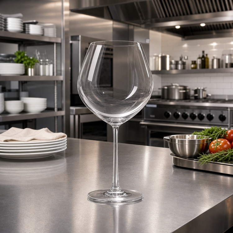 Product image #2 for Sondria 21-1/4 oz Clear Stemmed Burgundy Wine Glass, Case of 24