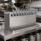 Thumbnail image #2 for Micro Matic USA SB1238-KR 40-Inch Underbar Glycol-Cooled Draft Beer Dispenser with 12 Faucets and Brushed Stainless Steel Finish