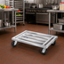 Thumbnail image #2 for Channel Manufacturing MD2454 Tubular Aluminum Mobile Dunnage Dolly, 54 x 24 x 8 Inches, 1,200 lb. Capacity