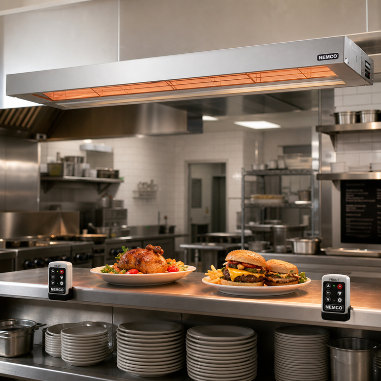 Product image #2 for Nemco 36-Inch Dual Remote-Control Infrared Strip Heater, 208V