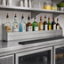 Thumbnail image #2 for Advance Tabco Underbar Basics 84-Inch Heavy-Duty Single-Tier Stainless Steel Speed Rail