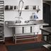 Thumbnail image #2 for Spec-Master FN Series Three-Compartment Commercial Sink with Right-Hand Drainboard
