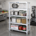 Thumbnail image #2 for Channel Manufacturing SA2036 Solid Aluminum Adjustable Shelf, 36 Inch x 20 Inch, 500 lb. Capacity