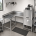 Thumbnail image #2 for Spec-Master Corner Clean Dishtable, 84 Inch Machine-to-Corner x 60 Inch Corner-to-End, 14/304 Stainless Steel