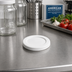 Thumbnail image #2 for American Metalcraft White Plastic Jar Lid for RGJ4 and RGJ6 Round Glass Jars