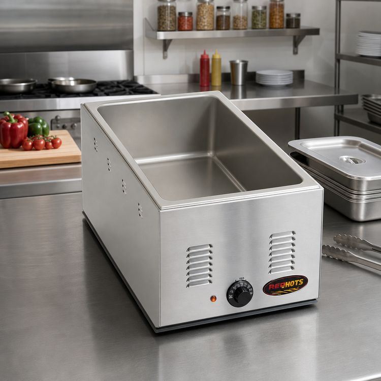 Product image #2 for RedHots Countertop Electric Cooker/Warmer with 12 x 20 Pan Opening