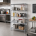 Thumbnail image #2 for EAGLEbrite 4-Tier Stationary Starter Wire Shelving Unit, 36