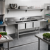Thumbnail image #2 for Spec-Master FN Series Three-Compartment Commercial Sink with 30-Inch Right Drainboard, 91-1/2 Inch W x 27 Inch D