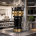 Thumbnail image #2 for Glastender Monaco 3-Faucet Glycol-Cooled Draft Dispensing Tower with Polished Brass Finish