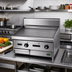 Thumbnail image #2 for Jade Range Bistro JBR-48G-M 48 Inch Modular Gas Griddle with Manual Controls