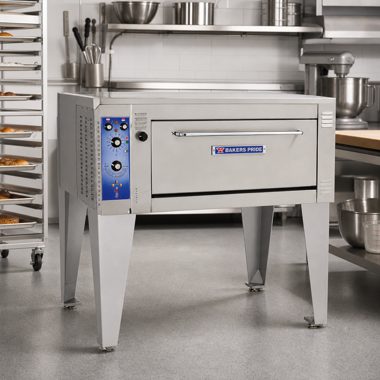Product image #2 for Bakers Pride Super Deck Series Single-Deck Electric Bake/Roast Deck Oven with 1 38" x 36" x 12" Cavity, 8 kW