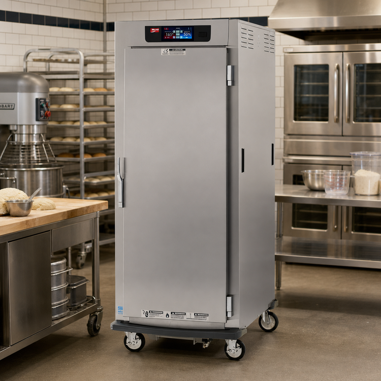 Product image #2 for Metro C5 9 Series Controlled Humidity Heated Holding and Proofing Cabinet, Full Height, Solid Door, Universal Wire Slides