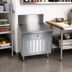 Thumbnail image #2 for CHOICE by Glastender POS Work Center Cabinet Base with Locking Louvered Door, 18-Inch Stainless Steel