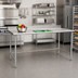 Thumbnail image #2 for Eagle Group BlendPort® Budget Series 84-Inch x 24-Inch Stainless Steel Work Table with 4-1/2-Inch Backsplash