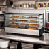 Thumbnail image #2 for Omcan USA 60-Inch Countertop Full-Service Hot Food Display Warmer Case with Straight Glass