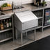 Thumbnail image #2 for Krowne Royal Series 24-Inch Locking Cover for Underbar Liquor Bottle Display Unit