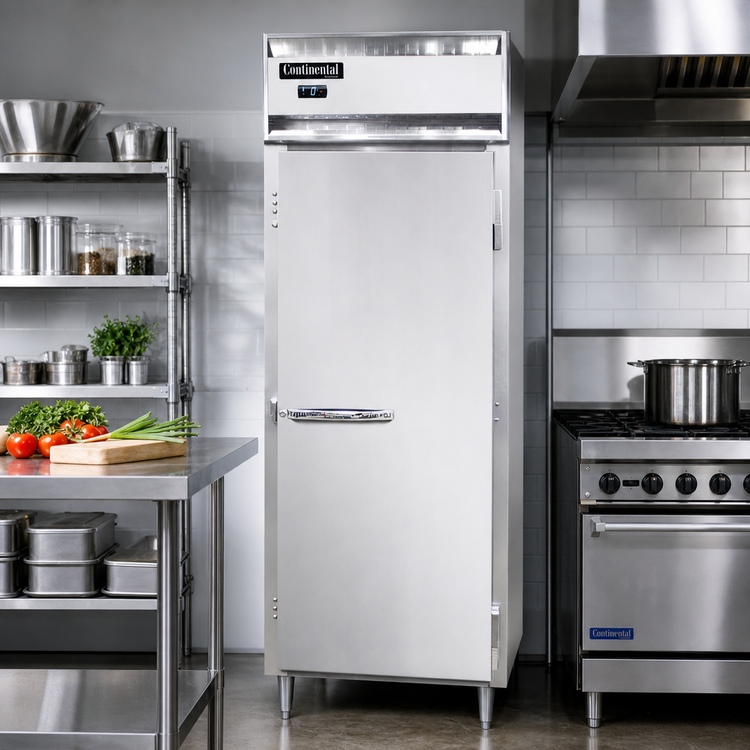 Product image #2 for Continental Refrigerator D1FEN Designer Line One-Section Wide Reach-In Freezer