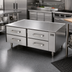 Thumbnail image #2 for Randell 42 Inch One-Section Remote Refrigerated Chef Base with 2 Drawers