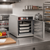 Thumbnail image #2 for Handy Line HLC-4 Countertop Electric Heated Holding Cabinet, 1 Compartment, Stainless Steel