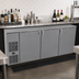 Thumbnail image #2 for Glastender C1FB84 84-Inch Three-Section One-Zone Front-Serviced Bar Profile Back Bar Cooler