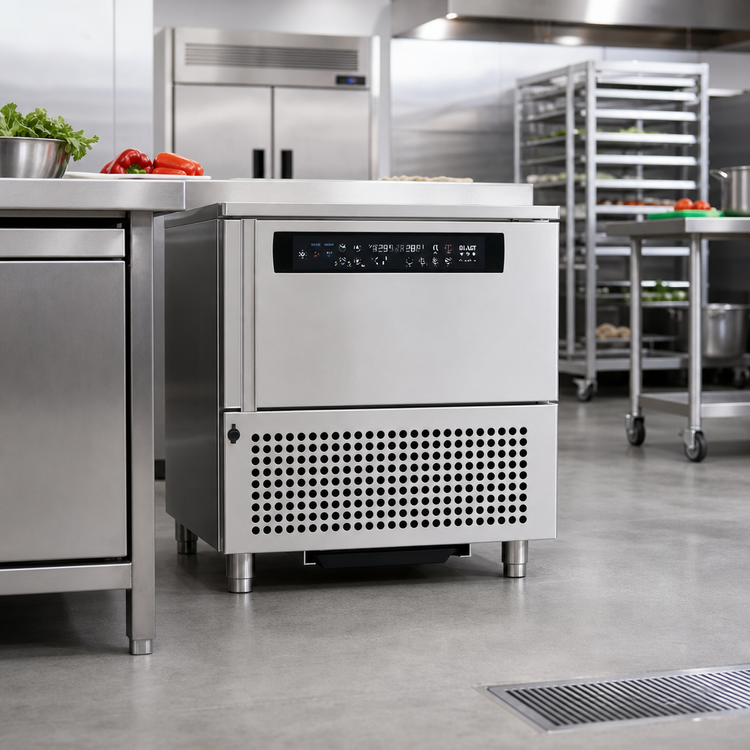 Product image #2 for Delfield CV5E Undercounter Self-Contained Blast Chiller/Shock Freezer, 5-Pan Capacity