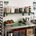 Thumbnail image #2 for Quantum Wall-Mounted Cantilever Single Wire Shelf, 60 x 24 Inches, Green Epoxy Antimicrobial Finish