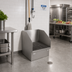 Thumbnail image #2 for John Boos Flush Floor-Mounted Stainless Steel Mop Sink with Stainless Steel Grate