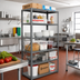 Thumbnail image #2 for IRONMAN 8-Shelf Open Stationary 22-Gauge Steel Shelving Unit, 36W x 12D x 75H Inches, 400 lb. per Shelf