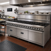 Thumbnail image #2 for Jade Range Titan JTRH-12 72-Inch 12-Burner Gas Heavy Duty Range with Cabinet Base