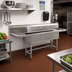 Thumbnail image #2 for Eagle Group BlendPort® BPFE Series 1-Compartment Economy Stainless Steel Sink with Legs, 18 x 18 Inch Bowl
