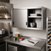 Thumbnail image #2 for BK Resources Adjustable Stainless Steel Shelf for BkwCH-1524 Wall Cabinet