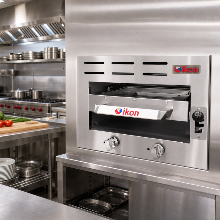 Product image #2 for IKON Cooking IRSB-24 24-Inch Natural Gas Infrared Salamander Broiler