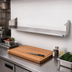 Thumbnail image #2 for Duke 67-Inch Stainless Steel Dish Shelf for Carving Boards with Fixed Brackets
