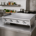 Thumbnail image #2 for Migali Competitor Series® 48-Inch Countertop Natural Gas Griddle with Manual Controls