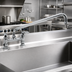 Thumbnail image #2 for T&S Brass 8-Inch Center Deck Mount Mixing Faucet, Less Nozzle