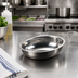 Thumbnail image #2 for American Metalcraft Oval Stainless Steel Sauce Cup, 1-1/2 oz.
