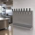 Thumbnail image #2 for Glastender WT-8-SSR Wall Mount Glycol-Cooled 8-Faucet Draft Dispensing Tower