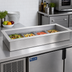 Thumbnail image #2 for Randell Custom & Serving 9757IC Drop-In Ice-Cooled 4-Pan Cold Food Well