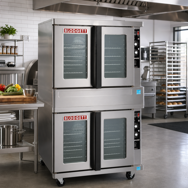 Product image #2 for Blodgett Zephaire ZEPH-100-G-ES DBL Double-Deck Full-Size Gas Convection Oven