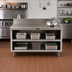 Thumbnail image #2 for Open Shelf Utility Stand with 304 Stainless Steel Top, 48 Inch x 32 Inch