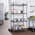 Thumbnail image #2 for Eagle Group Valu-Master Quad-Adjust 4-Tier Wire Shelving Starter Unit, 48