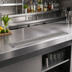 Thumbnail image #2 for Glastender 30-Inch Drop-In Stainless Steel Drink Rail