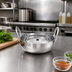 Thumbnail image #3 for American Metalcraft 16 oz Stainless Steel Round Balti Dish with Handles, Mirror Finish