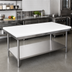 Thumbnail image #2 for John Boos 72 Inch x 30 Inch Reversible Poly Replacement Work Table Top