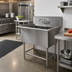 Thumbnail image #2 for John Boos Pro-Bowl 2-Compartment Stainless Steel Sink with 16 x 20 x 12 Inch Bowls