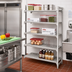 Thumbnail image #3 for Cambro Camshelving Premium 5-Shelf Vented Polymer Add-On Shelving Unit, 24
