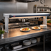 Thumbnail image #2 for Hatco Glo-Ray Designer Infrared Dual Strip Heater with Lights, 51-1/2-Inch W, Aluminum