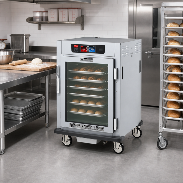 Product image #2 for Metro C5 9 Series 1/2-Height Pass-Thru Controlled Humidity Heated Holding and Proofing Cabinet